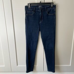Abercrombie & Fitch Simone High Rise Ankle Jeans